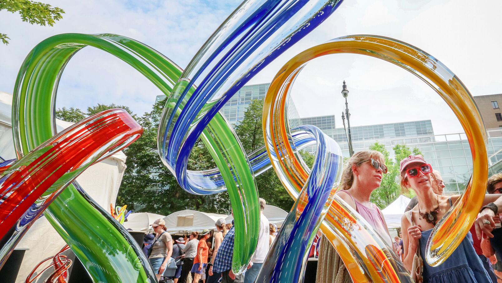 Photos: Opening day of MMoCA's Art Fair on the Square